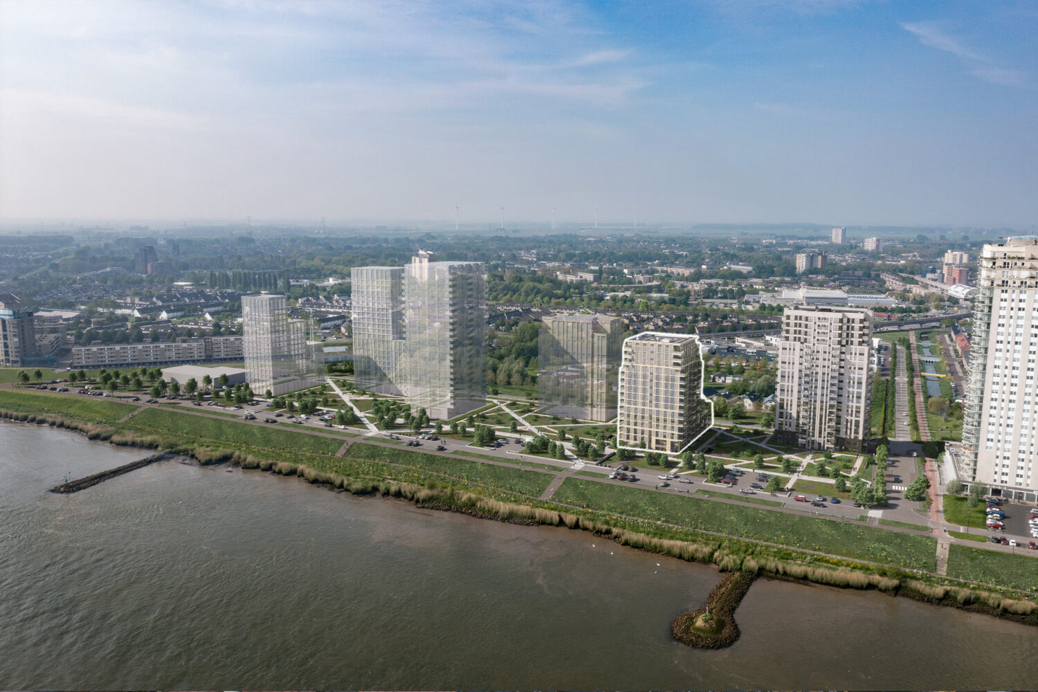 Waterfront verrijst in Spijkenisse